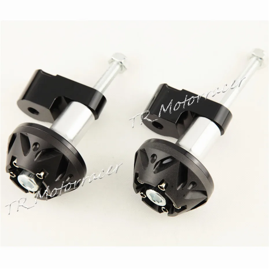 

Aluminum Motorcycle Frame Sliders Engine Protector For Kawasaki Z750 2007 2008 2009 Crash Pads Fall Arrest Protection Black