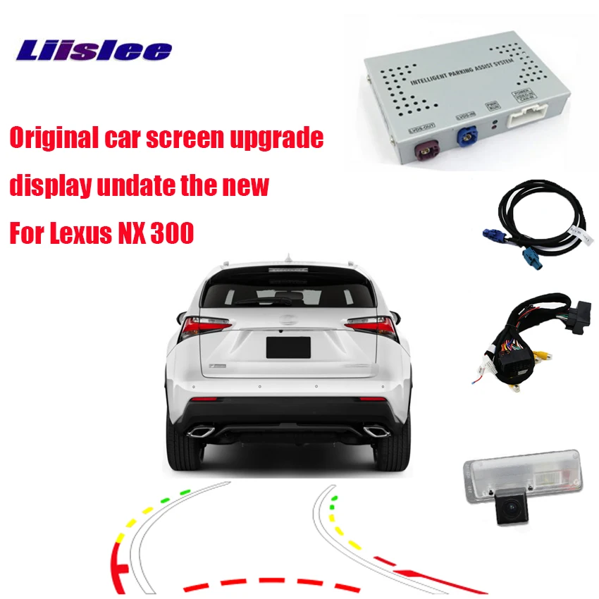 

Liislee Original Screen Update System for Lexus NX300 Reverse Track Image + rear camera / digital decoder