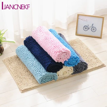 

Plush Carpet Home Floor Mat Door Pad Thick Pink Bathroom Mat Living Room Carpet Soft Children's Bedroom Mat Wholesale Area Rugs