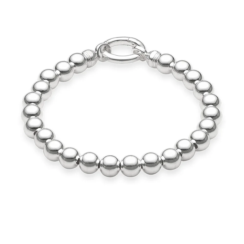 8mm-Silver-Beads-Bracelet-Thomas-Style-Glam-Fashion-Good-Jewerly-For-Women-2017-Ts-Gift-In