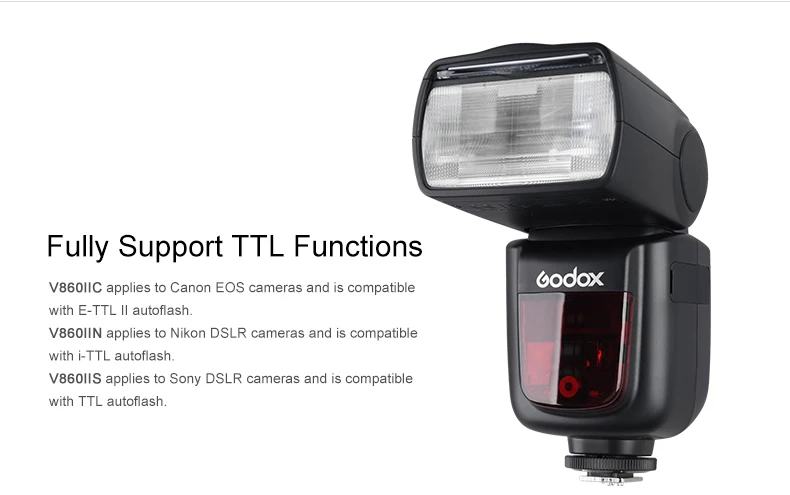 Godox Ving V860II V860II-N вспышка 2,4G GN60 ttl+ Xpro-N беспроводной триггер вспышка для камеры nikon D800 d700 D7100 D700