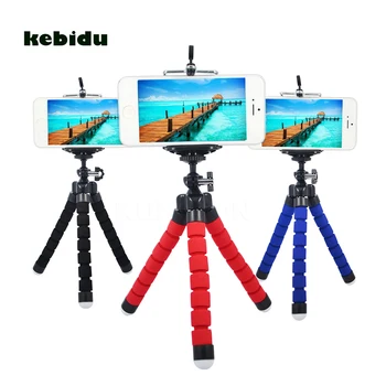 

kebidu New Flexible Octopus Tripod Bracket Selfie Stand Mount Monopod Styling Accessories + Remote Control For Phone Camera