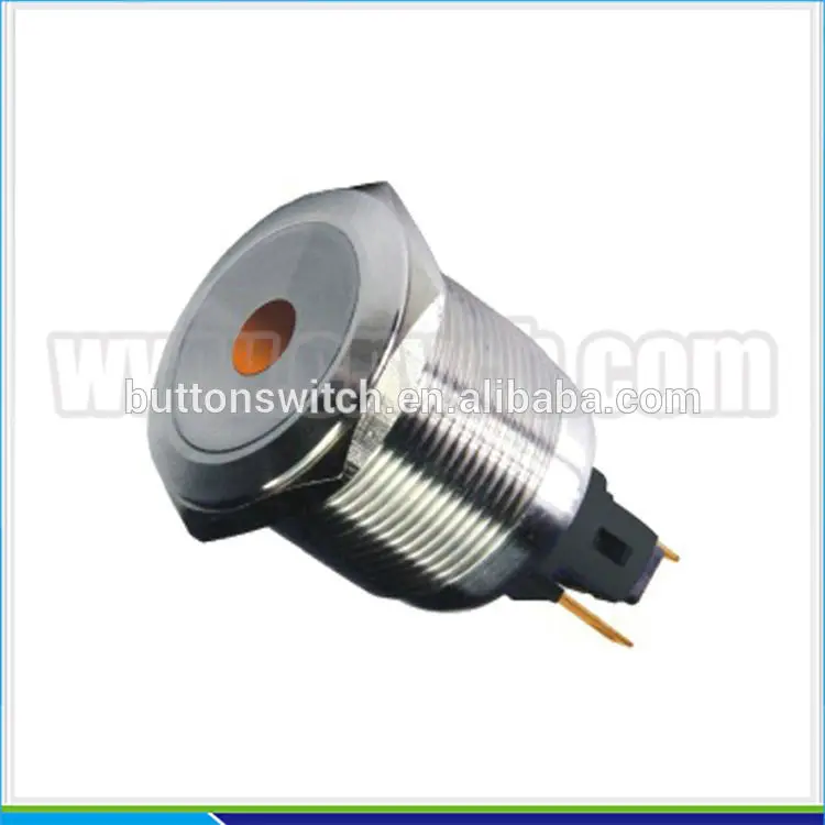 IN36 IP67 IK10 Dot led 22mm Abbeycon stainless steel waterproof led button indicator