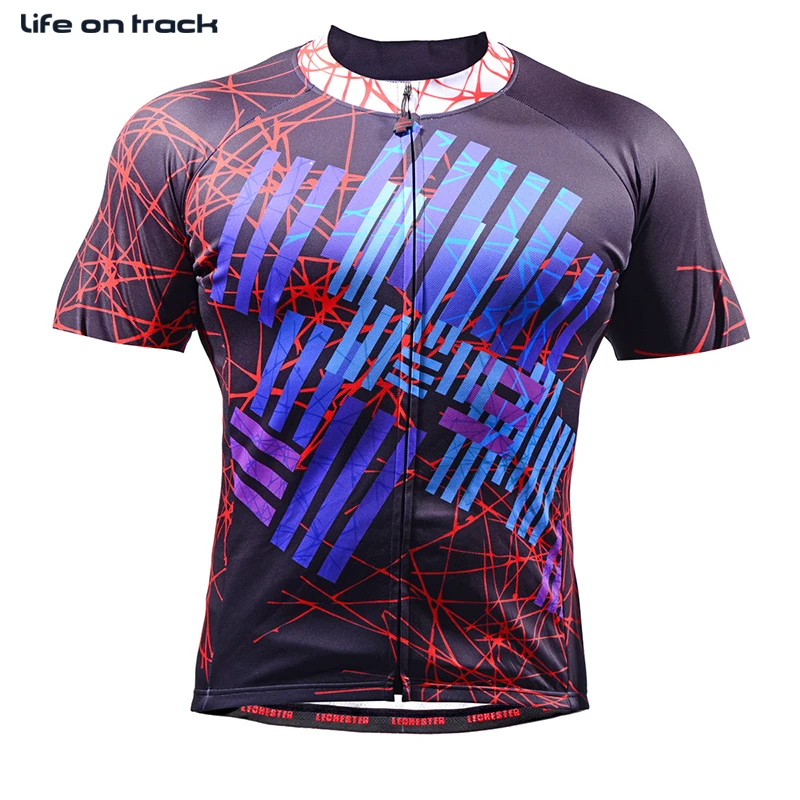 

Two Different Color Graffiti Printing Short Sleeve Tights Jersey 2016 New Arrival Training Sports Clothing Man Cycling Clothing