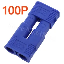 100 Pairs EC3 Banana Plugs Female Male 3 5mm Gold Bullet Connectors For ESC LIPO Battery