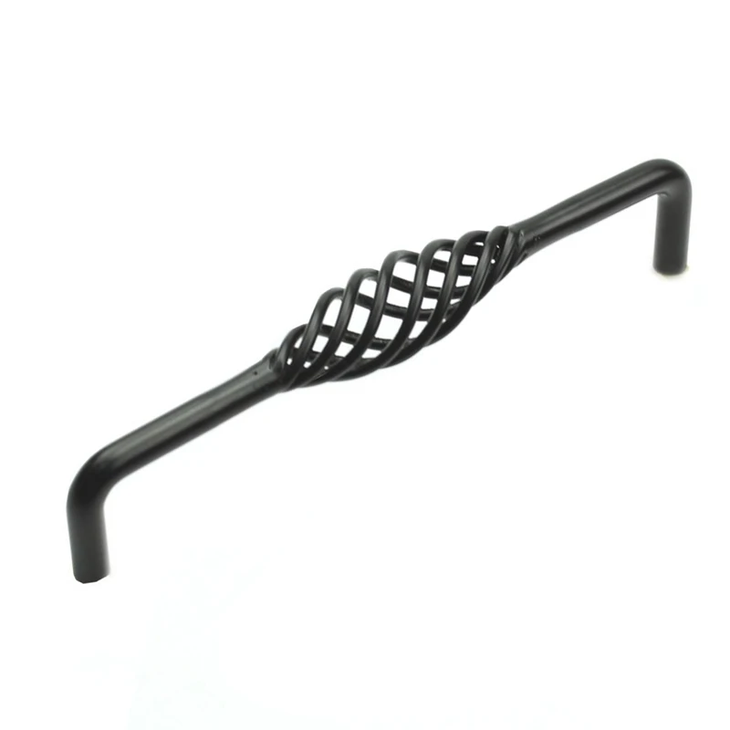 

Black Vintage Style Bird Cage Kitchen Cabinet Cupboard Door Drawer Pull Handle