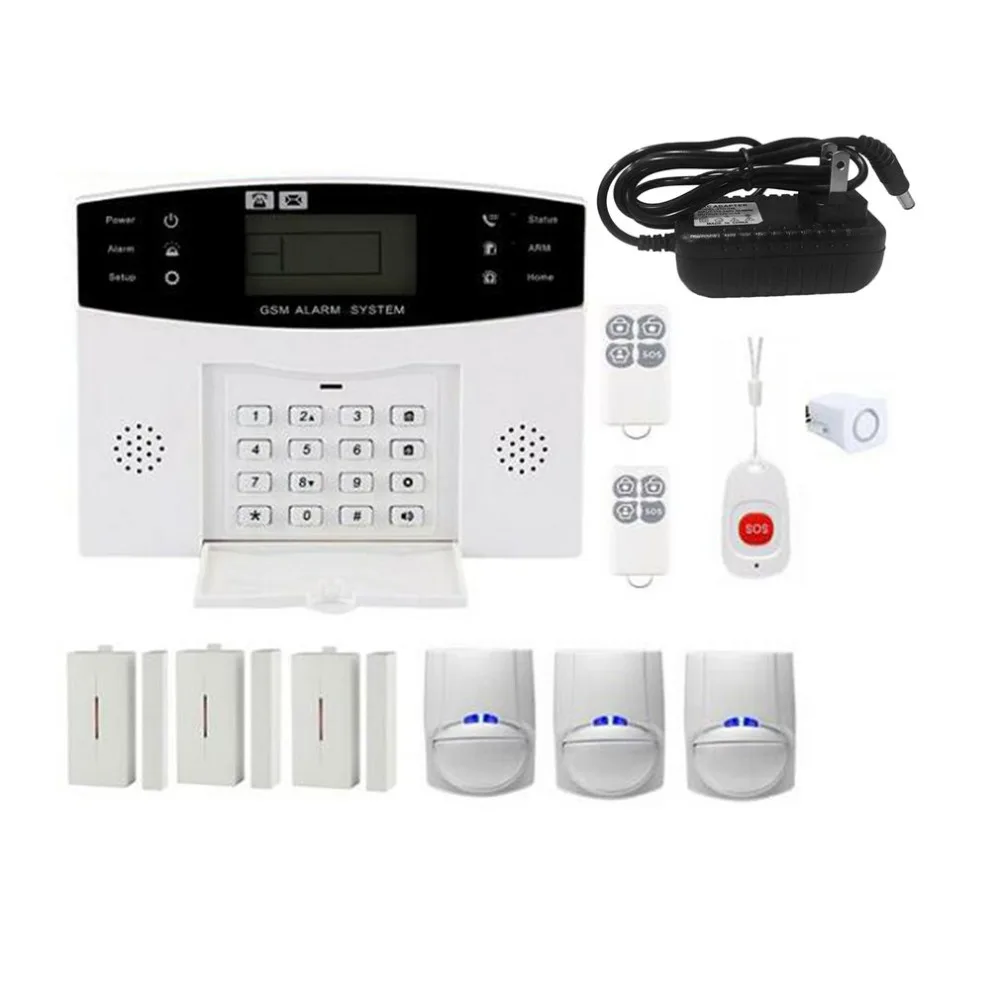 Gsm Wifi Wireless Alarm System For Home Security Security Alarms Car Home Alarm House Escape Room Residential Alarm Keychain