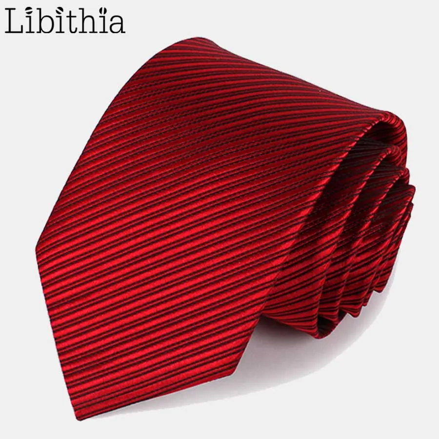 

Men Red Ties Wedding Party