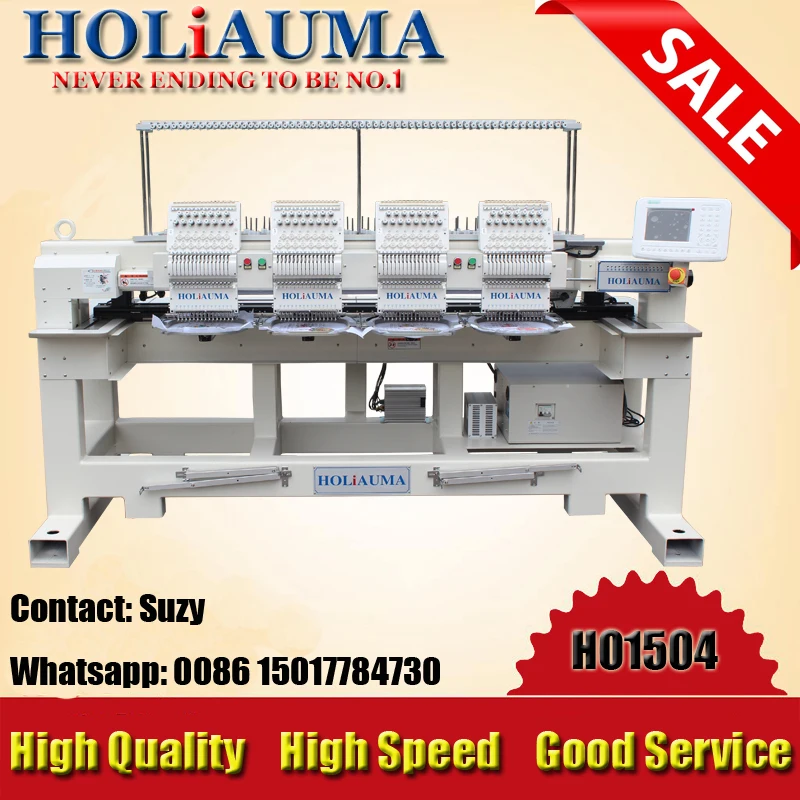 Factory price 4 heads computer embroidery machine better than sinsim