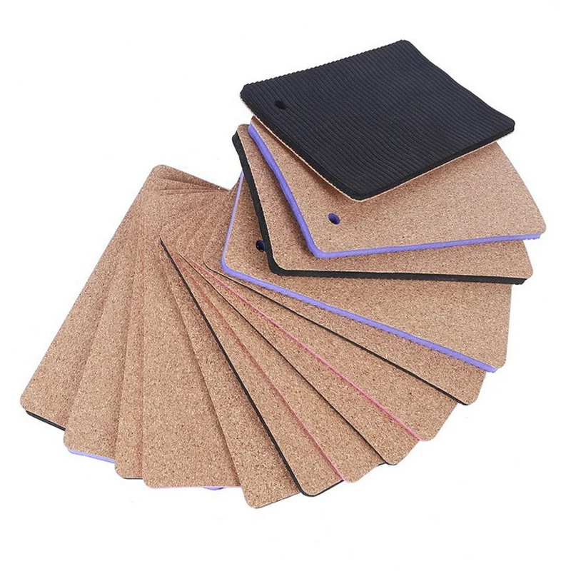 Нескользящий Коврик для йоги из ТПЭ и пробки 6 мм|yoga mat|cork yoga matexercise pad |