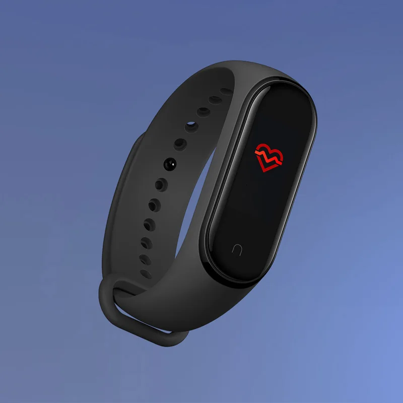 Xiaomi Mi Band 4 новейший браслет пульсометр фитнес 135 мАч цветной экран Bluetooth 5,0 Смарт часы