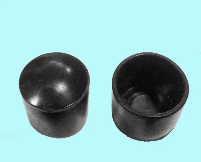 

16mm tube cap wood floor protector anti scratch furniture leg feet pad steel tube cover ending pads round pipe pad end cap