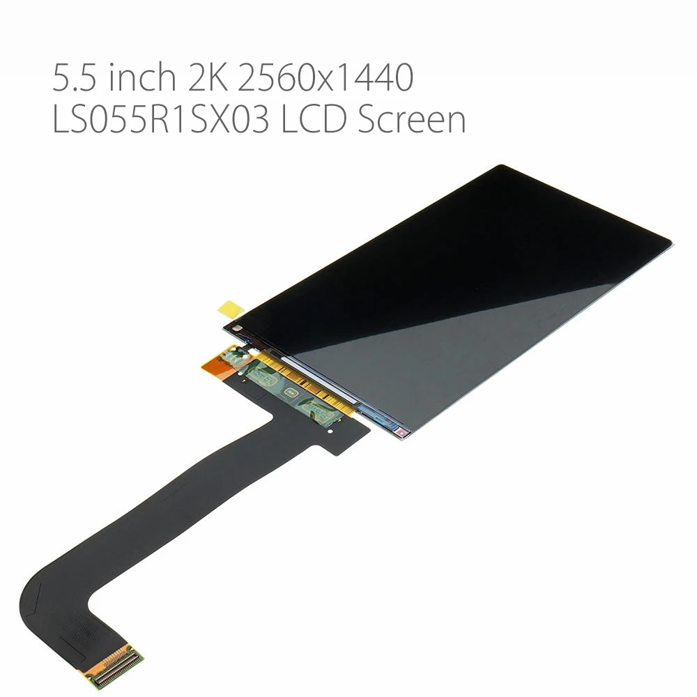 

5.5 inch 2K 2560x1440 LS055R1SX03 HD LCD Screen Display Module For SLA 3D Printer / VR