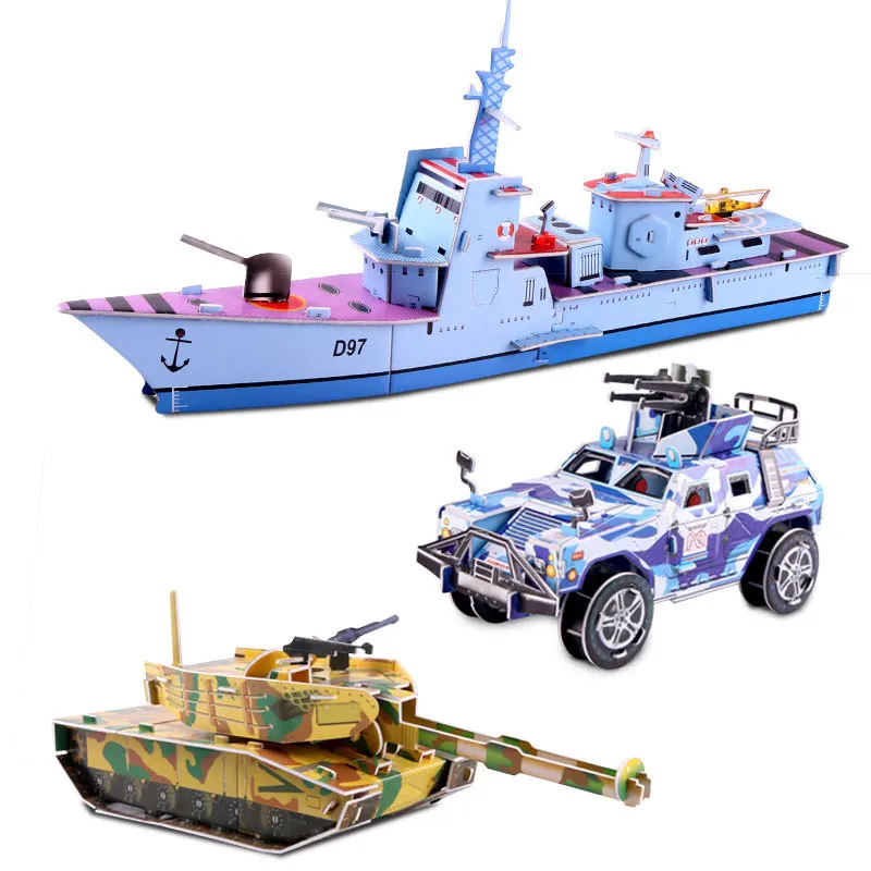 

3D Kid Puzzle Toy Baby Learning Educational Assemble DIY Jigsaw Children Game Toys the Best Christmas Birthday Gifts for Kids