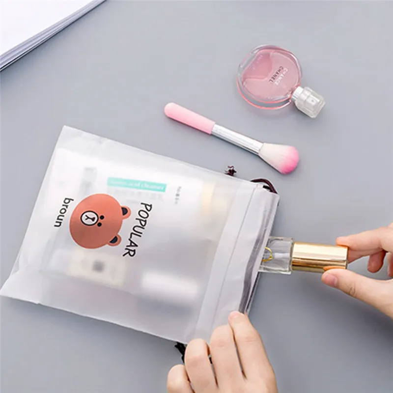 Cartoon Bear Transparent Travel Cosmetic Bag Make Up Case Women Waterproof Makeup Beauty Wash Organizer Toiletry Storage Kit Box Cartoon Bear Transparent Travel Cosmetic Bag Make Up Case Women Waterproof Makeup Beauty Wash Organizer Toiletry Storage Kit Box