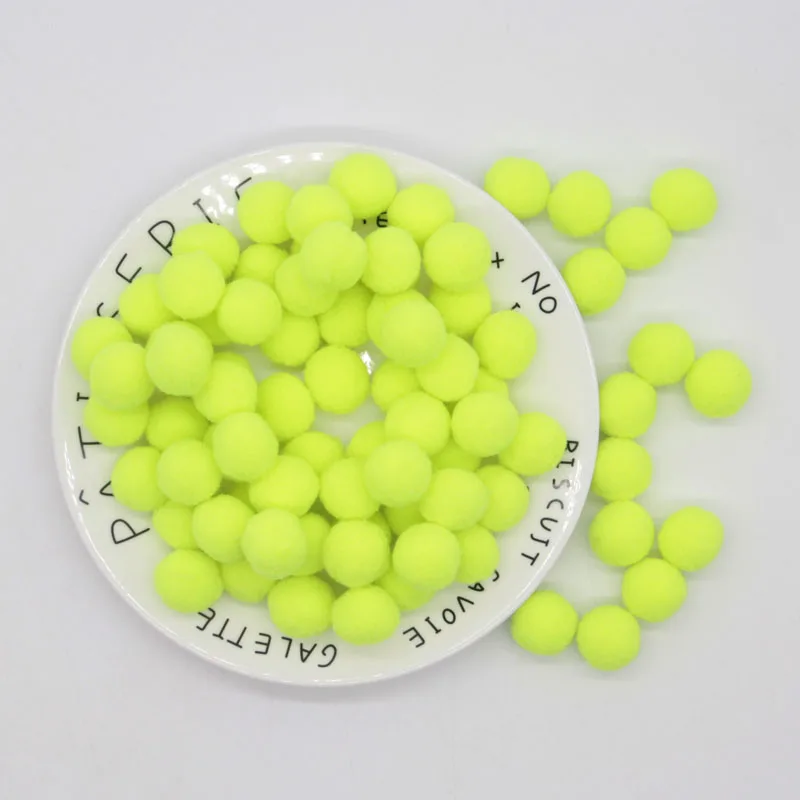 10/15/20/25 мм Мини пышная Нижняя Pom Poms помпонами ручной работы для детей игрушки свадебный Декор Сделай Сам швейного Ремесла поставок 100 шт