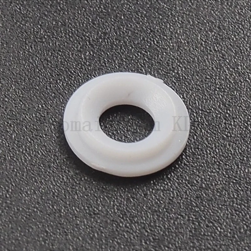 11 мм(D) x 1 мм(T) белые пластиковые изоляционные прокладки(10 шт