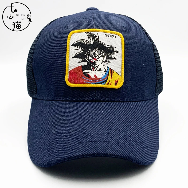 Новый бренд Dragon Ball Z Goku Bulma бейсбольная кепка бейсболка водителя грузовика