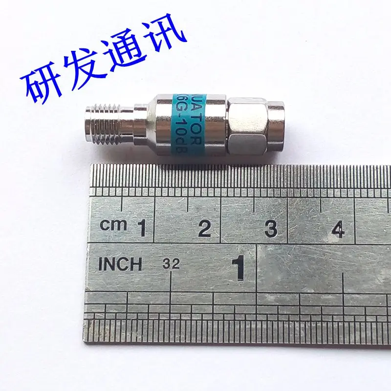 2 Вт 0-6 ГГц SMA-JK революция Женский Три сплава RF аттенюатор, 1-30db