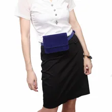 Бархатный поясной мини-барсетка сумка для женщин кошелек сумка подходит для мерчендайзеров промоутеров продавца