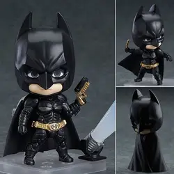 10 см Симпатичные Nendoroid 469 # Batman версии Уход за кожей лица Изменяемая ПВХ фигурку Коллекционная модель детские игрушки Куклы