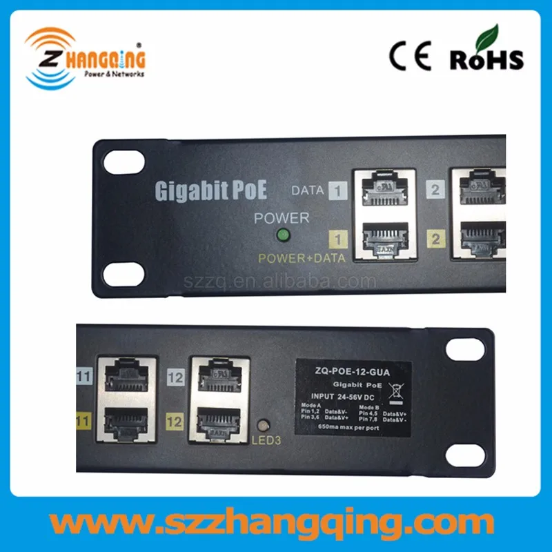 12 port gigabit poe injector 11