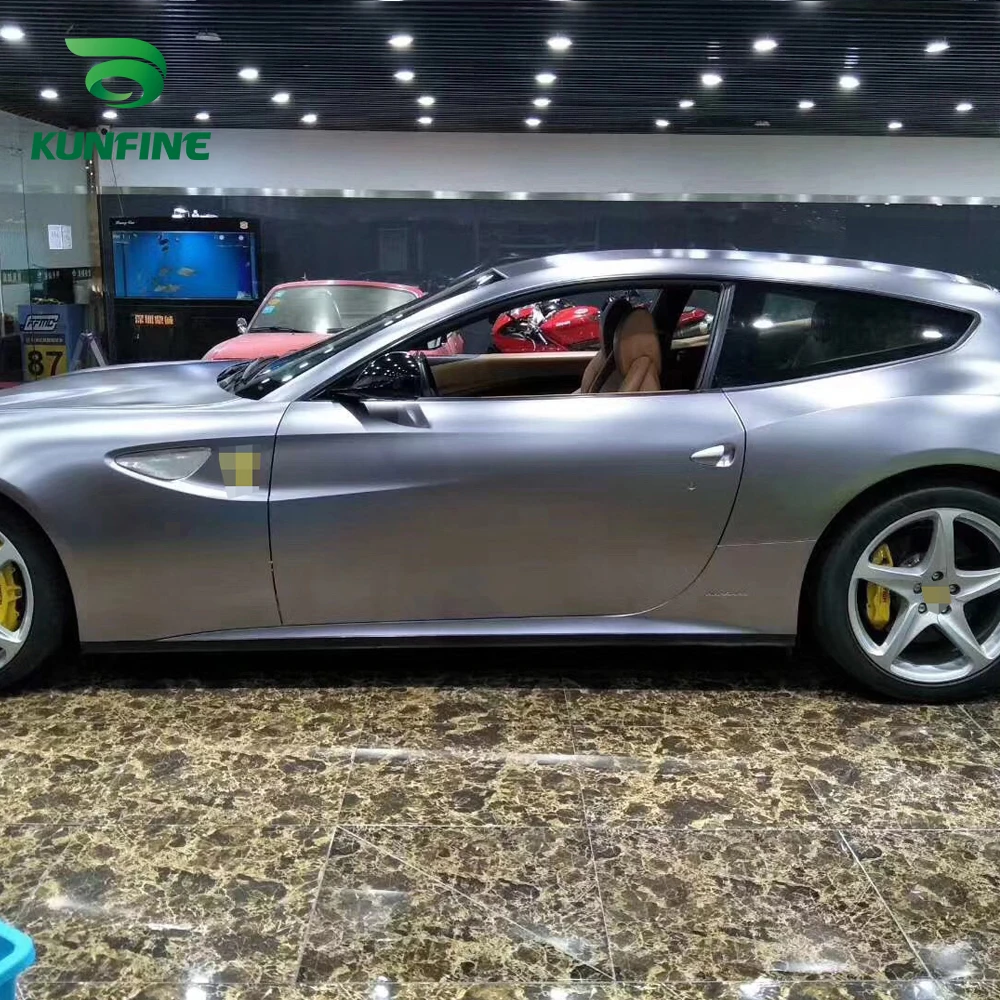 Car Vinyl film Body Sticker Car sticker Electro-optic Titanium gray (3)