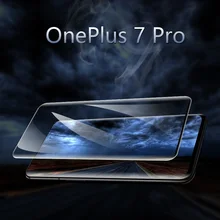 For Oneplus7 Pro 7 1+7 1+7 pro phone protective film Full Cover Toughened Tempered Glass mobile phone Screen Protector Case