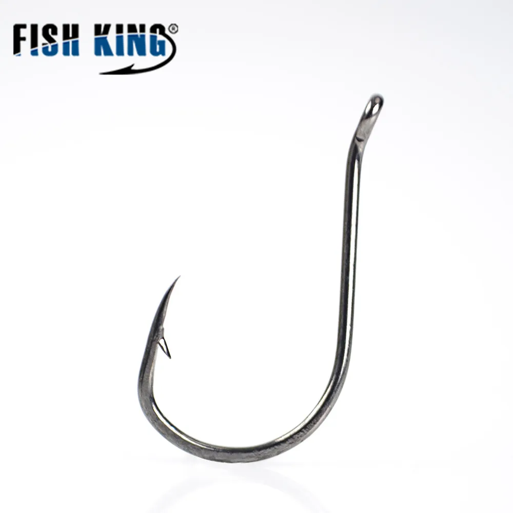 FISH KING 5 пакетов 50355 1/0 # 10 рыболовный крючок из высокоуглеродистой стали ISE ISEAMA с