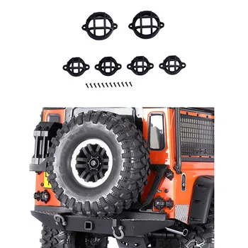 

Simulation Rear Taillight Protection Lamp Covers for 1/10 Traxxas TRX4 D90 D110 Upgrade Parts RC Car Lamp Guard Accessories