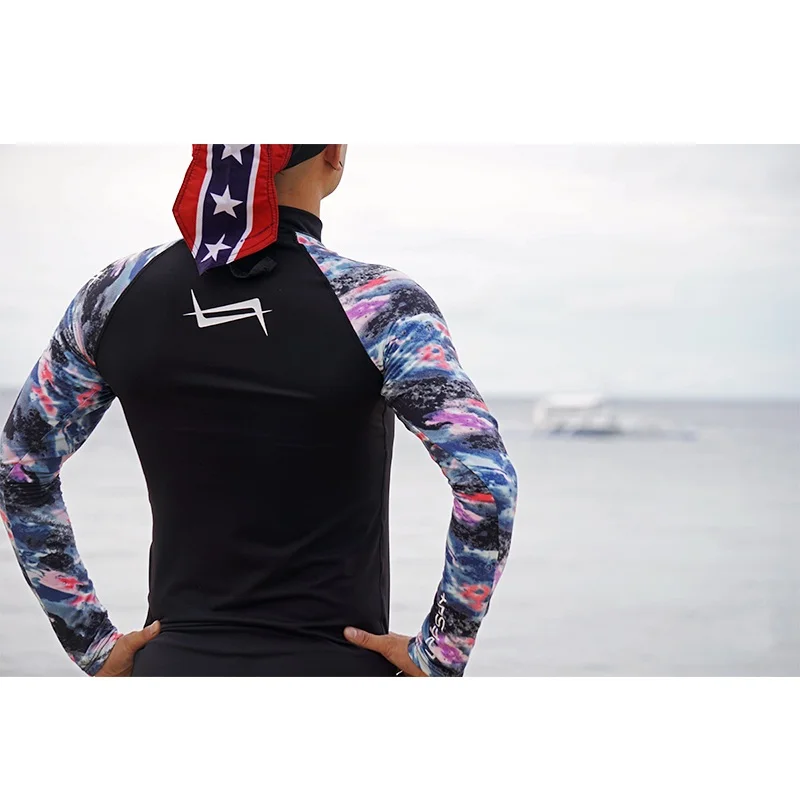 Спортивный комплект Water Pro Galaxy Black / Tempera White защита от солнца UPF 50 + для водных видов