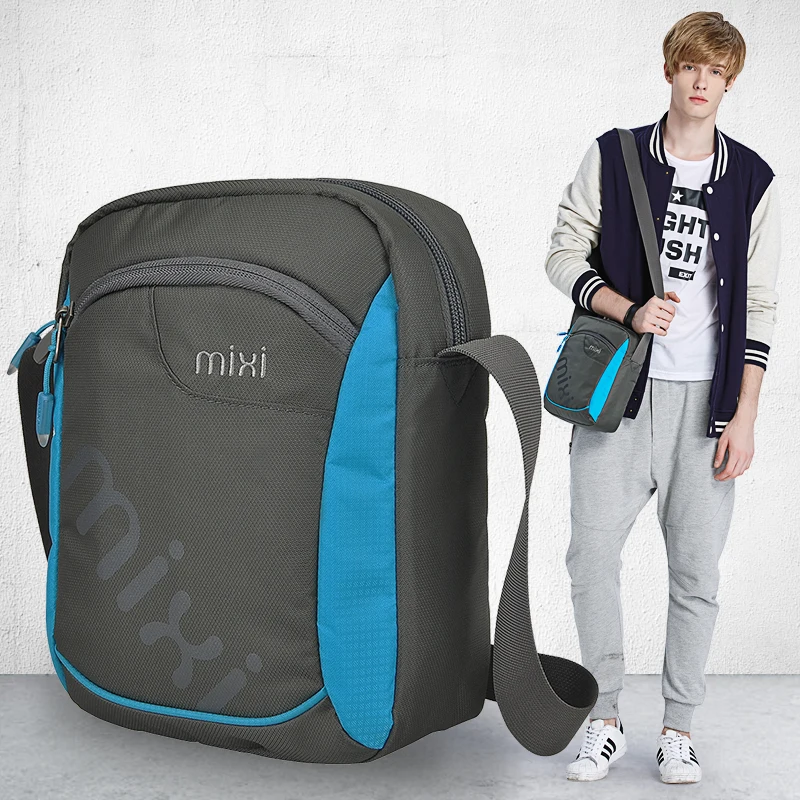 Mixi Fashion Youth мужская сумка через плечо мессенджер для мальчиков брендовая новая