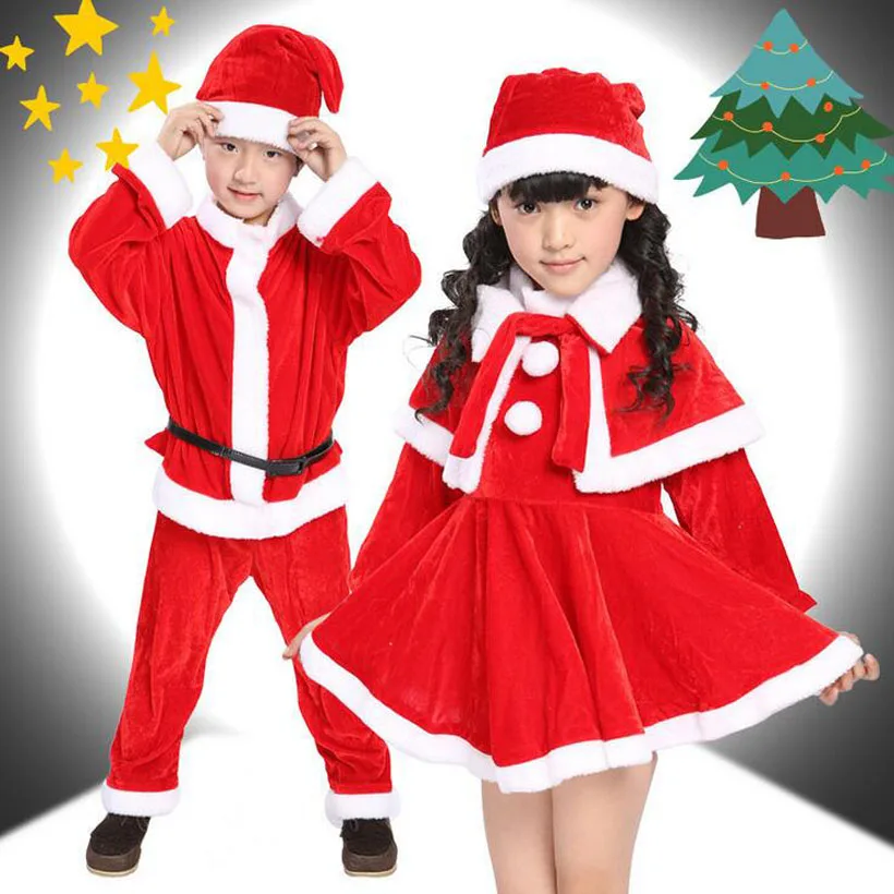 Buy Christmas Boys Girls Clothing Fleece Children Kids