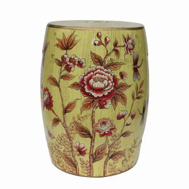 Art Jindezhen dressing table ceramic garden stool Chinese ceramic drum stool bathroom stool handmade