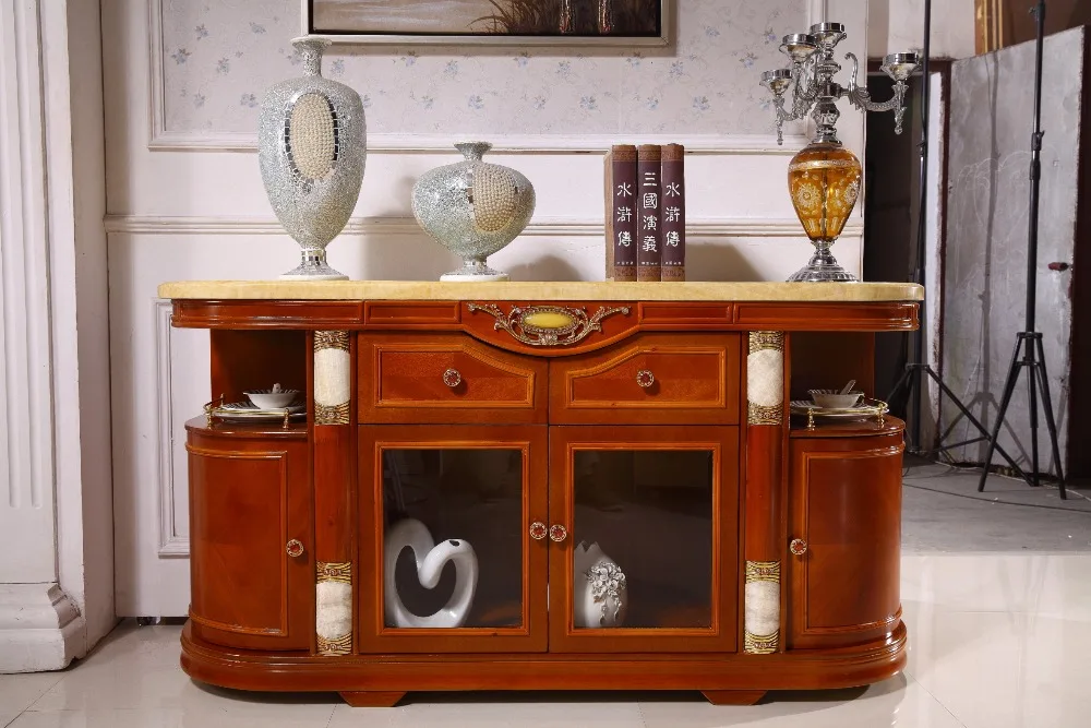 antique wooden living room set coffee table+end table+console table+TV stand made in China furniture