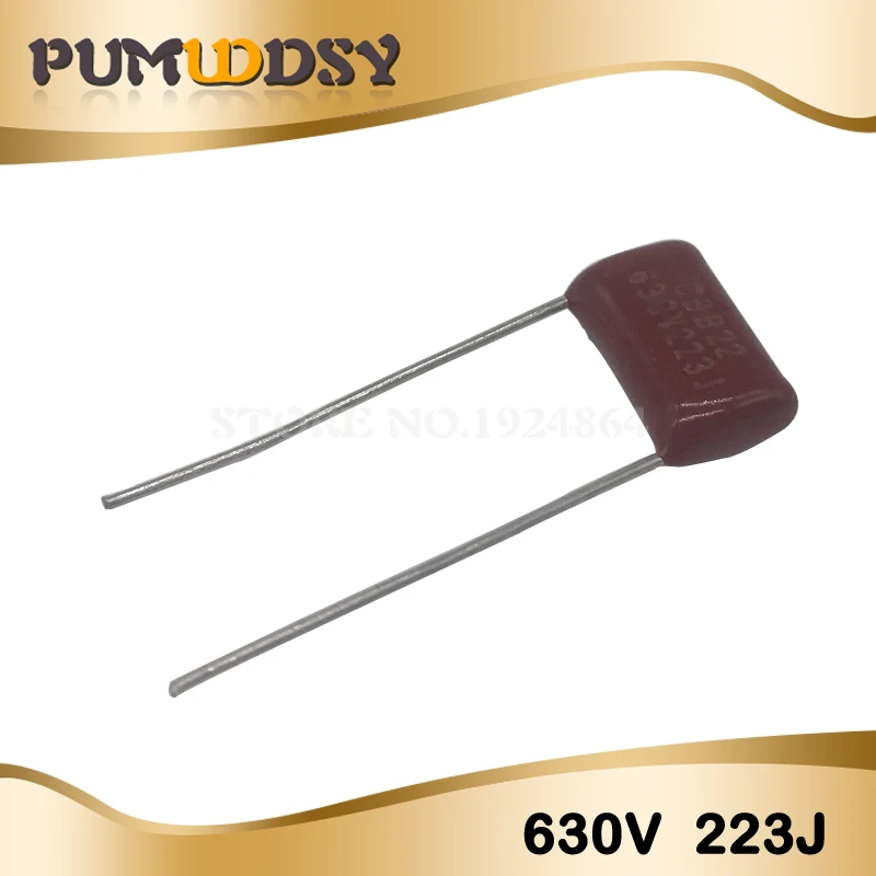 

10PCS 630V223J 22NF Pitch 10MM 223 630V 0.022uF CBB Polypropylene film capacitor