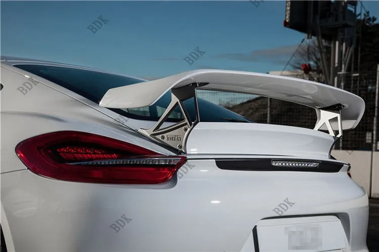 Подходит для Porsche TA 981 BOXSTER углеродного волокна задний спойлер заднее крыло