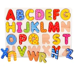 Обучающая игрушка хобби Деревянный Алфавит числа Дошкольное обучение, координация детей, ручной захват доска забавная игра письмо подарок