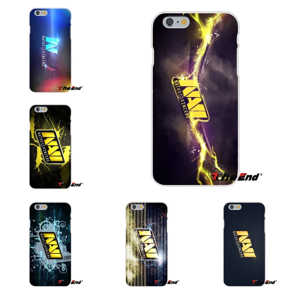 Силиконовый тонкий чехол с логотипом Natus Vincere Win Dota 2 для Samsung Galaxy S3 S4 S5 MINI S6 S7 edge S8 Plus