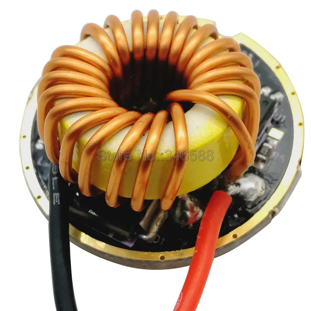 Светодиодный драйвер Cree XLamp XHP70 6 в 26 мм яркий вход 4000 мА выход 4 а 5 режимов или 1