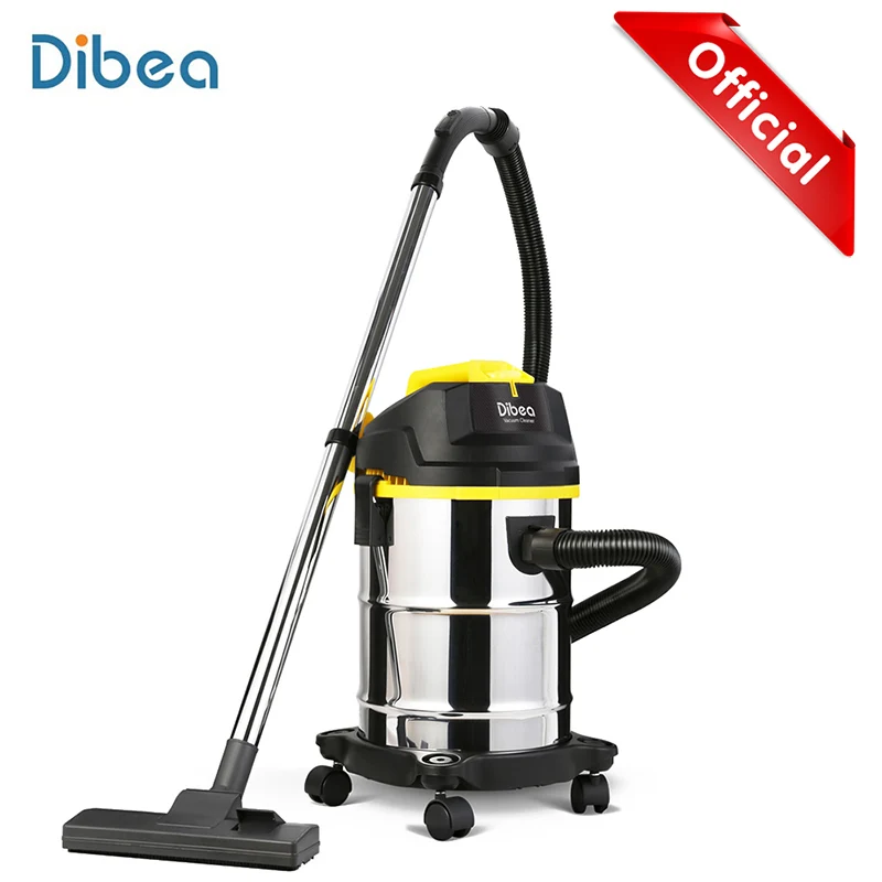 

Dibea DU100 Household Vacuum Cleaner For Home Barrel Type Wet / Dry Vacuum Cleaner Cleaning Machine Handheld Dust Collector