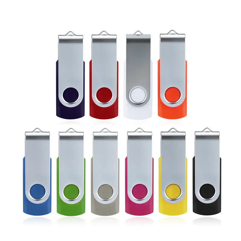 High Quality CE FCC ROHS Passed 256 GB Usb Flash Drive Swivel Thumb