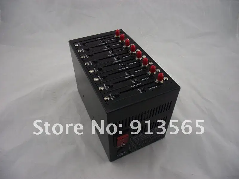 8 sim card gsm usb modem pool Wavecom Q2406B model support bulk SMS MMS FAX WEB