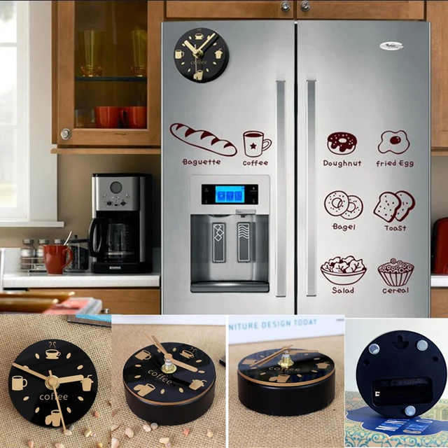 Mute Refrigerator Magnets souvenir Digital Self Adhesive