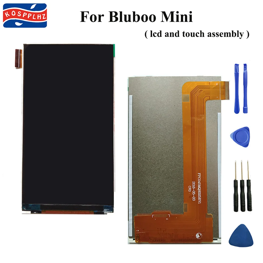 

4.5 inch LCD Display For Bluboo Mini 3G Android 6.0 MT6580M Quad LCD Display 960x540 Screen Smartphone Accessories + free tools