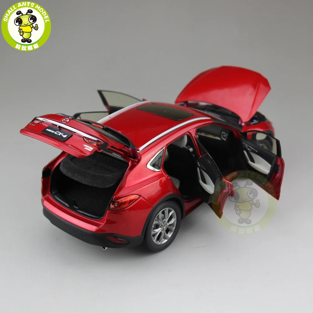 1/18 Mazda CX-4 SUV литая модель автомобиля SUV модель игрушки мальчик девочка Коллекция подарков красный