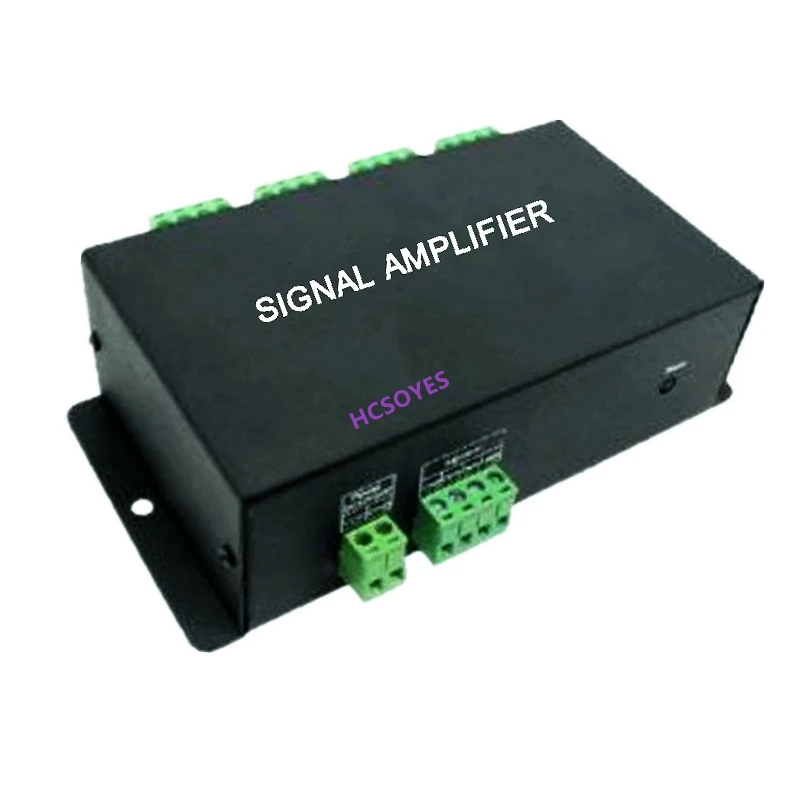 

HC800 signal amplifier LED controller DC12V 8 channels SPI signal synchronizer for dream color pixel led strip light