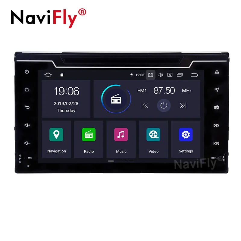 Android 9 0 автомобильный dvd gps мультимедийный плеер для Toyota Corolla 2017 навигация Радио