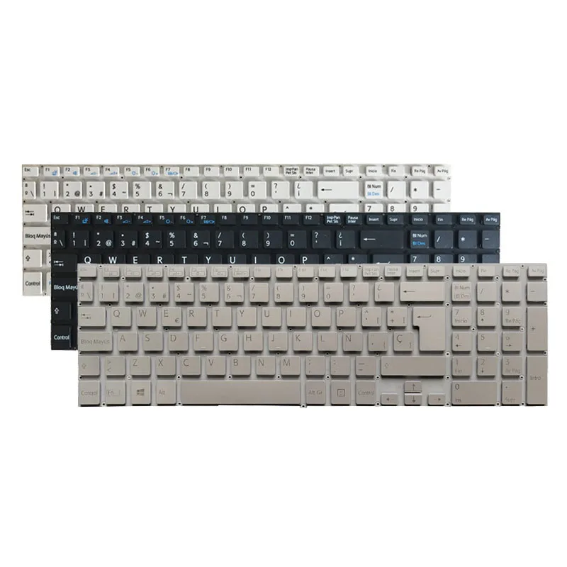 Новая испанская клавиатура для ноутбука Sony Vaio Fit 15 SVF15 SVF15A SVF15E SVF15A16CXB SVF15N17CXB SVF152100C