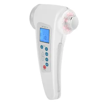 

4 IN 1 Ultrasonic Massage Photon LED Light Ion Importing Face SPA Body Cellulite Skin Care Beauty Machine Therapy Pores Cleaner